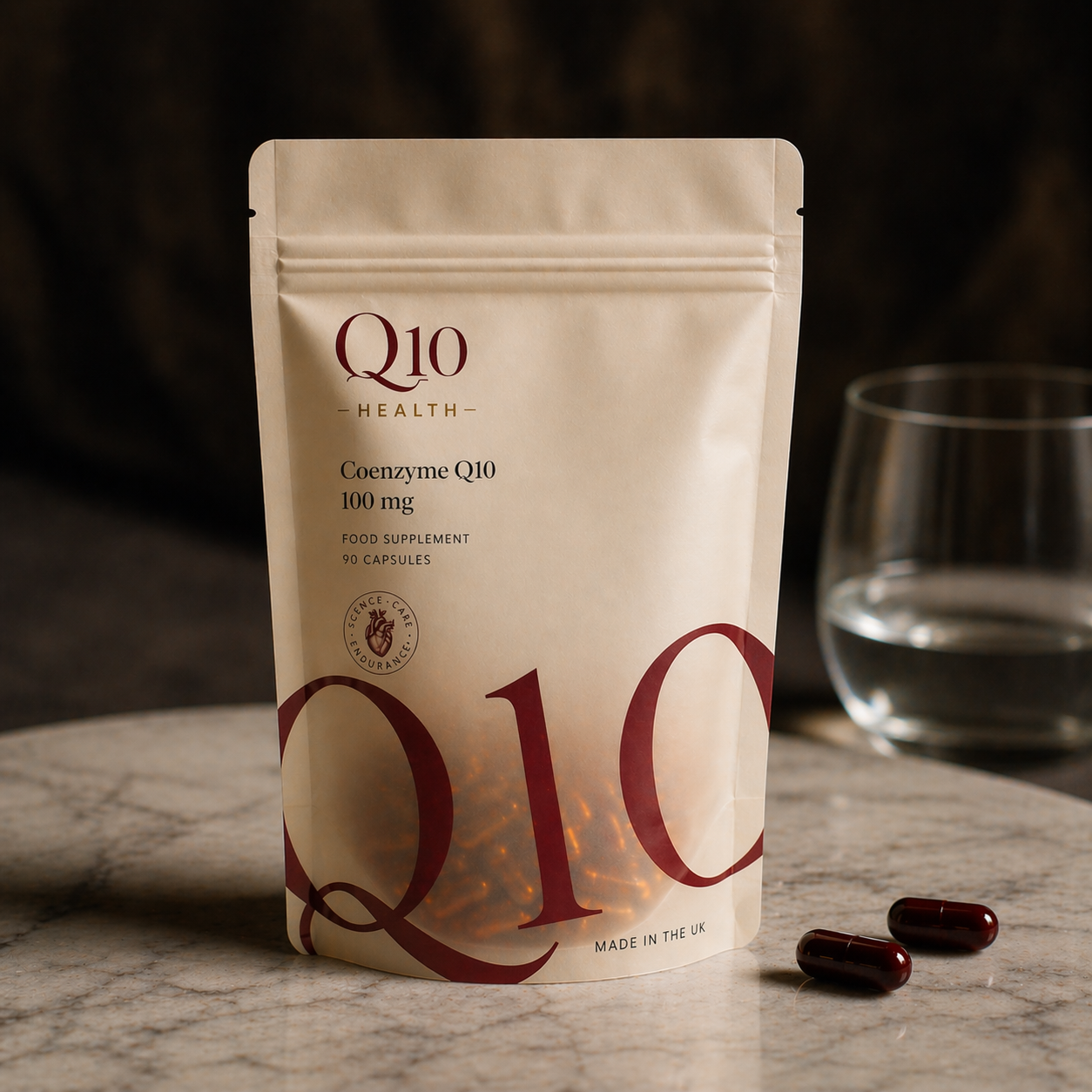 Q10 Heart & Vitality Coenzyme Q10 100mg pouch